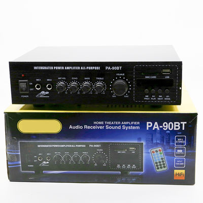 PA-90BT 120W Audio Profesional BT Amplifier Wireless Speaker Langit-langit Rumah Berkualitas Tinggi Penyiaran Publik Tegangan Konstan Logam