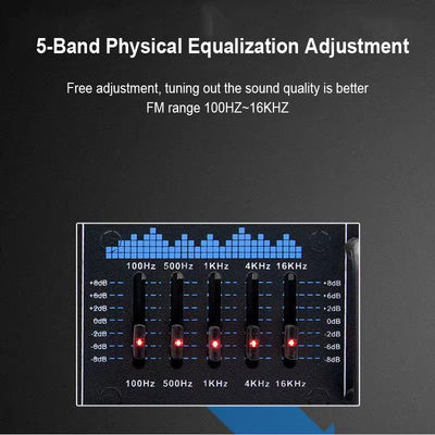 160W Dual Channel HiFi Stereo Audio Rumah Digital Amplifier Profesional Tabung Amplifier Modul Mikrofon Input Remote Amplifier
