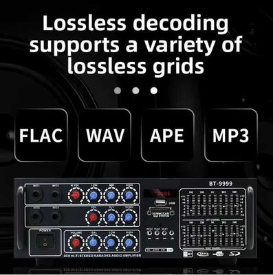 300W 2.0 Channel Mini Audio Car Amplifier Home Theatre System HiFi Stereo Subwoofer Control Independent Receiver Amplifier