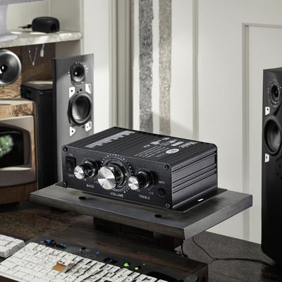 BT-888 Mini 12V Home Amplifier 20W+20W BT Wireless Small Metal Hot-Selling untuk Perdagangan Luar Negeri lintas batas