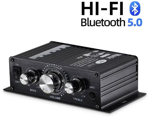 BT-888 Mini 12V Home Amplifier 20W+20W BT Wireless Small Metal Hot-Selling untuk Perdagangan Luar Negeri lintas batas