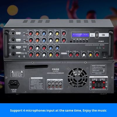 PA-803WH 2.0 Channel 400W Home Amplifier Hot Selling High Power Receiver dengan BT Wireless Power Booster Material Logam