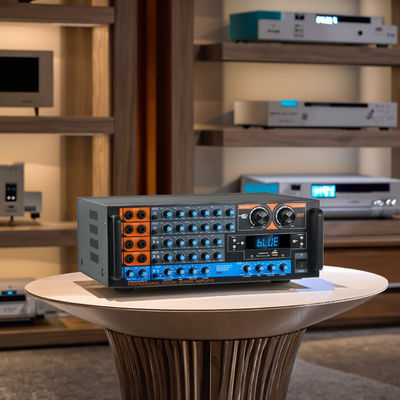 ZX-12B 4.0 Channel 800W HiFi Audio Amplifier Hot-Selling High-Power BT Wireless Home Audio Besar Digital Receiver Amplifier