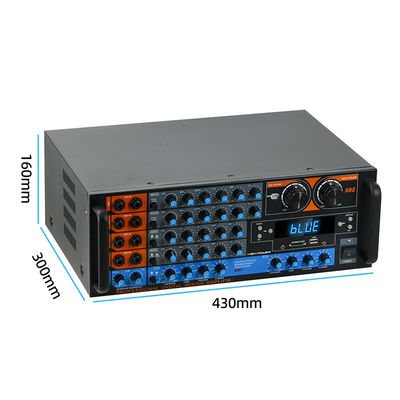 ZX-12B 4.0 Channel 800W HiFi Audio Amplifier Hot-Selling High-Power BT Wireless Home Audio Besar Digital Receiver Amplifier