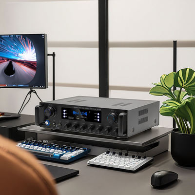 AV-628 Profesional 5.1 Saluran 600W Rumah Koaksial Subwoofer Amplifier Model High-Power BT Fiber Optic Receiver Cross-Border
