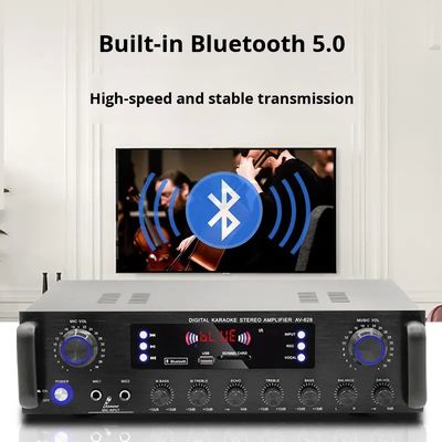 AV-628 Profesional 5.1 Saluran 600W Rumah Koaksial Subwoofer Amplifier Model High-Power BT Fiber Optic Receiver Cross-Border