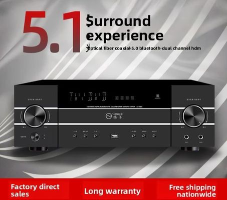 5.1CH 4200W High-Power Pro Audio Amplifier dengan Anti-Feedback, BT Wireless, untuk Home Karaoke Stage Performance KTV Meeting