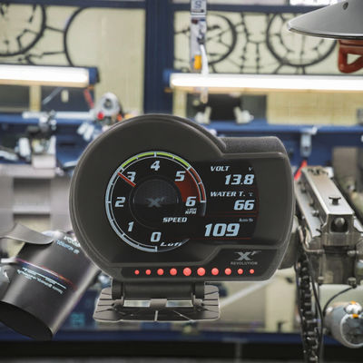 Pengukur Mobil Digital Obd2 Tekanan Turbin Multi-Fungsi HUD Head-Up Display OBD Gauge Meter Elektronik Otomotif Tinggi