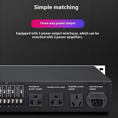 Timed Playback Broadcast System MP3 Automatic Ringing Amplifier dengan Outdoor Metal Column Amplifier