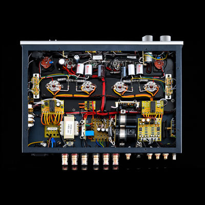 A-Level 25W+25W Home HIFI Tube Audio Amplifier Output Daya Tinggi Integrated Headphone Receivers Speaker Kelas Amplifier