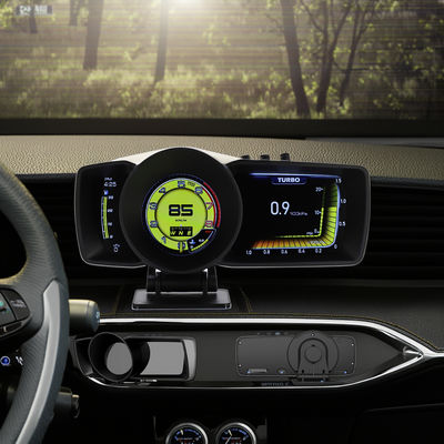 Pengukur Cerdas Tampilan Kecepatan GPS OBD2 2023 dengan Head-Up Display (HUD) Antarmuka Ganda untuk Elektronik Mobil