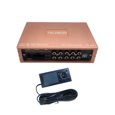 Jual Hot 4 * 50W Kelas AB Amplifier Mobil 4-Channel DSP Crossovers Subwoofer Amplifier Daya Otomatis (Tanpa Panel Kontrol)