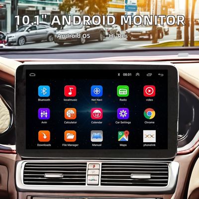 Monitor Kursi Mobil Android Universal 10.1 Inci Layar Sentuh Sandaran Kepala Kursi Belakang Cermin USB IPS 2GB 32GB TV Bantuan Mundur