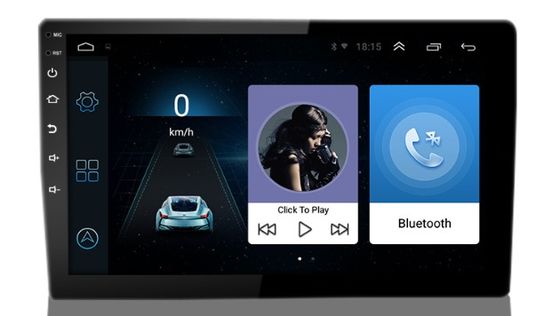 Monitor Kursi Mobil Android Universal 10.1 Inci Layar Sentuh Sandaran Kepala Kursi Belakang Cermin USB IPS 2GB 32GB TV Bantuan Mundur