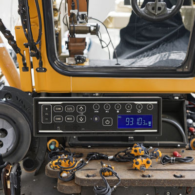 M200 Global One DIN Sistem Audio Mobil Layar Tampilan Android Auto Fungsi Radio Excavator MP3 FM USB Aux Kontrol Gelombang AM