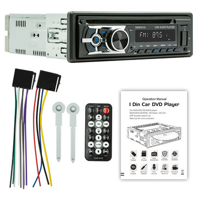 Pemutar MP3 Dalam Mobil Single-Disc Creatall dengan Smart untuk Bluetooth Multimedia CD/VCD/DVD Slot Kartu Koneksi USB Radio