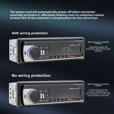 Pemutar MP3 Mobil Creatall In-Stock dengan Koneksi Nirkabel BT Antarmuka USB Radio FM - Produk Lintas Batas Baru