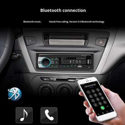 Pemutar MP3 Mobil Universal Single-Disc Creatall USB Flash Drive BT Amplifier Nirkabel Hands-Free Audio Head Unit Kontrol Pusat