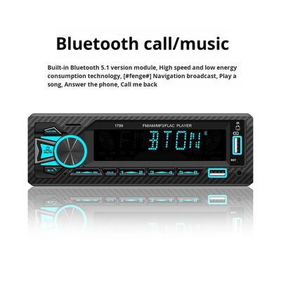 Creatall Cross-Border Mobil Baru MP3 Player Card Slot U Disk Mobil Radio Central Control untuk Bluetooth Lossless Sound Amplifier