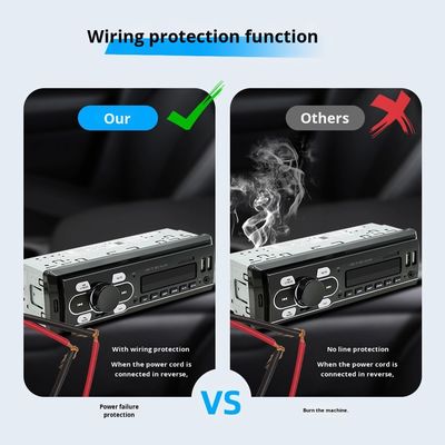 Creatall Pemutar MP3 Mobil Silinder Tunggal 12V Musik Tanpa Cacat untuk Bluetooth USB Card Reader DAB Radio Pengisi Daya Mobil Pembersihan Khusus