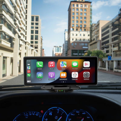 Layar Portabel Carplay 10.26 inci Creatall MP5 Navigasi Reversing Interconnection untuk Pemutar Mobil Nirkabel BT USB Dasbor