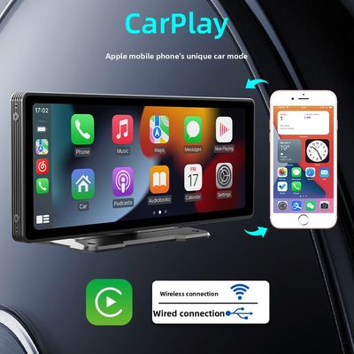 Layar Portabel Carplay 10.26 inci Creatall MP5 Navigasi Reversing Interconnection untuk Pemutar Mobil Nirkabel BT USB Dasbor