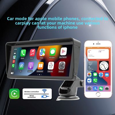 Creatall 10.26inch Portable Car MP5 Player untuk BT HD Rearview Camera FM Transmitter Wireless CarPlay Dashboard Dashboard