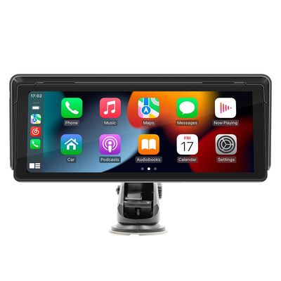 Creatall 10.26inch Portable Car MP5 Player untuk BT HD Rearview Camera FM Transmitter Wireless CarPlay Dashboard Dashboard