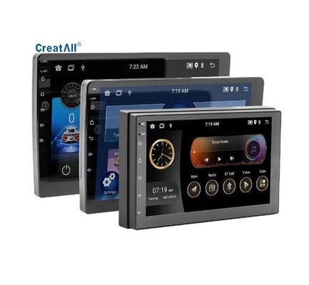 Creatall 7/9/10 Inch All-In-One Android GPS Navigasi untuk Bluetooth Pusat Kontrol Besar Dashboard Reversing Player CarPlay
