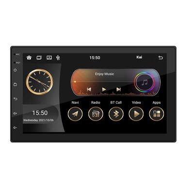 Creatall 7/9/10 Inch All-In-One Android GPS Navigasi untuk Bluetooth Pusat Kontrol Besar Dashboard Reversing Player CarPlay