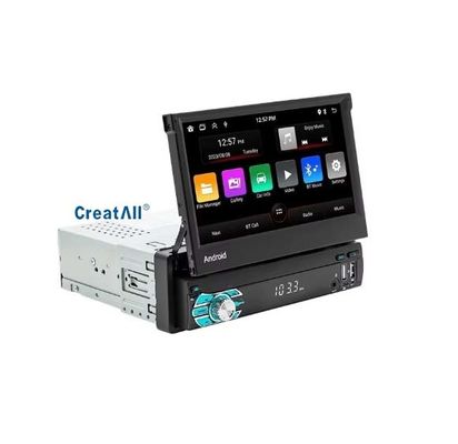 Creatall All-in-One 7 Inch Android Auto GPS Navigasi Retraktable Screen HD Rearview Wireless CarPlay untuk penggunaan otomotif