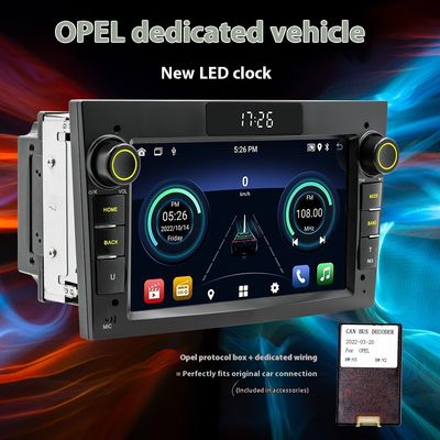 Creatall 7-Inch HD Screen Android Mobil GPS Navigasi Sistem Kompatibel Opel Smart untuk BT Wireless CarPlay Dashboard USB
