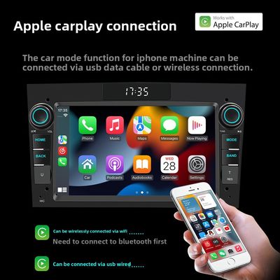 Creatall 7-Inch HD Screen Android Mobil GPS Navigasi Sistem Kompatibel Opel Smart untuk BT Wireless CarPlay Dashboard USB