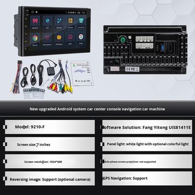 Creatall 7/9/10inch Central Control Car Android GPS Navigation Smart untuk BT Wifi Internet All-in-One Dashboard Mesin