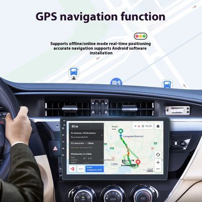 Creatall 9 Inch Universal Dashboard GPS Navigation Player Android All-in-One Wireless CarPlay dengan ADS untuk penggunaan otomotif
