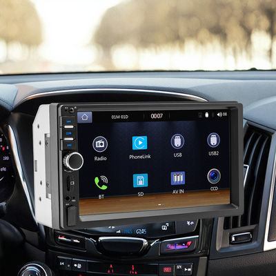 Creatall 7-Inch HD Layar Besar Mobil Radio Pusat Kontrol MP5 BT Player dengan CarPlay USB Dukungan WAV MP3 APE AAC FLAC Portable