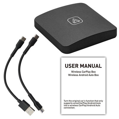 Creatall Wireless CarPlay Adapter Auto Car-mounted Interconnect Box Kompatibilitas Android Mengkonversi Wired Wireless untuk Enhanced