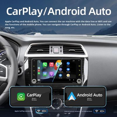 Creatall 7-Inch Android Mobil GPS Navigasi Dashboard All-In-One Mobil Pusat untuk DVD Wireless BT CarPlay Eksklusif untuk Sentuh