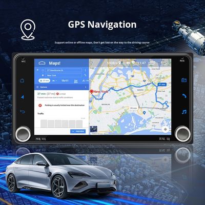 Creatall 7-Inch Android Mobil GPS Navigasi Dashboard All-In-One Mobil Pusat untuk DVD Wireless BT CarPlay Eksklusif untuk Sentuh