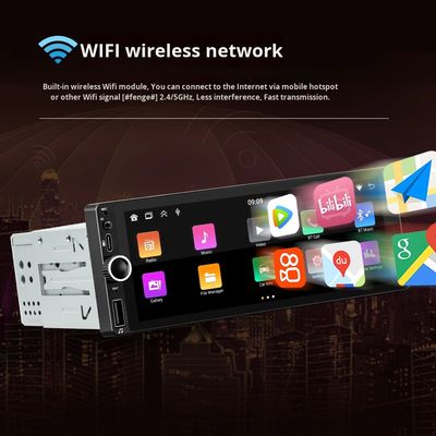 Creatall 6.86 Inch All-In-One Wireless Dashboard Carplay Smart Android GPS Navigasi HD Reversing Image untuk Bluetooth