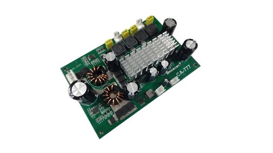 CA-777 High Power 2*100W 12-24V Pure Digital Stereo Kelas D Audio Power Amplifier Board