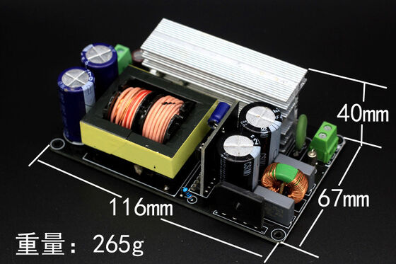 600W AC-DC Step-Down Module Switching Power Supply dengan output ganda dan efisiensi tinggi