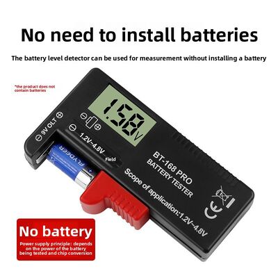 New BT-168 PRO Digital Battery Tester, Multi-model Voltage and Battery Capacity Measuring Instrument