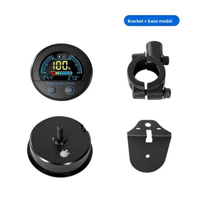 8100V Two-Wire DC Voltmeter Universal for Lead-Acid Lithium Batteries; Digital Battery Gauge Waterproof Display Head Model
