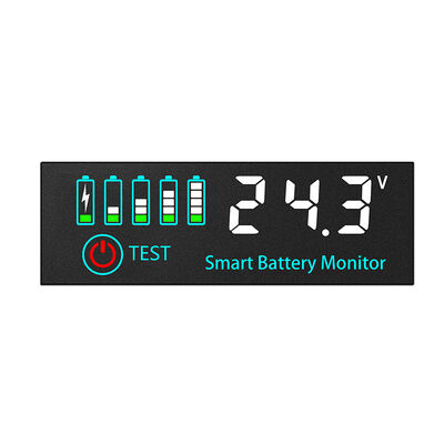 Smart Power Display Board-DC 7-55V Universal Voltage Calibration for Lead-Acid and Ternary Lithium Batteries
