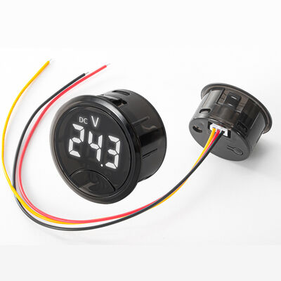 LED Voltmeter 7-150V DC and 65-265V AC for Vehicles Model 3318
