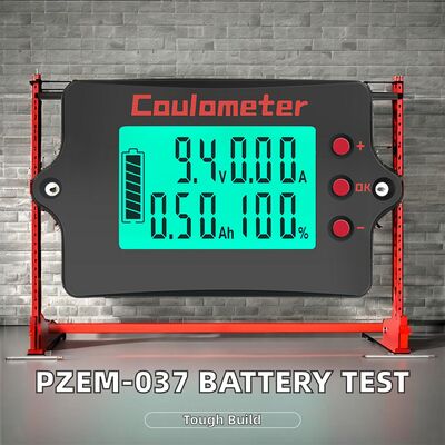 PZEM-037 50A-500A Coulomb Meter 120V 24V Battery Monitor SOC Analyzer for LiFePO4/Li-ion Battery Pack Cell Health Analyzer