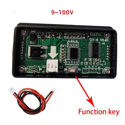 12V-72V Lithium & Lead-Acid Battery Power Indicator Meter Board PCB & PCBA Product for Multifrequency Power Measurement