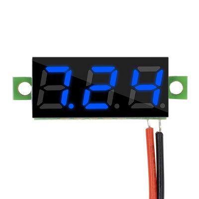 0.28inch 0.36inch LED Digital Voltmeter Ammeter Plastic Car Voltage Current Meter Red Volt Detector Tester Monitor Panel