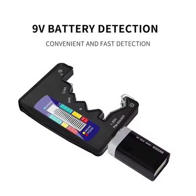 BT-886 Digital LCD Battery Tester Load Tester Quantity Detector Displays Battery Voltage Measure Device Electronic Accessory